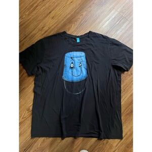 Buckethead Graphic Shirt XXL Black Spread Shirt